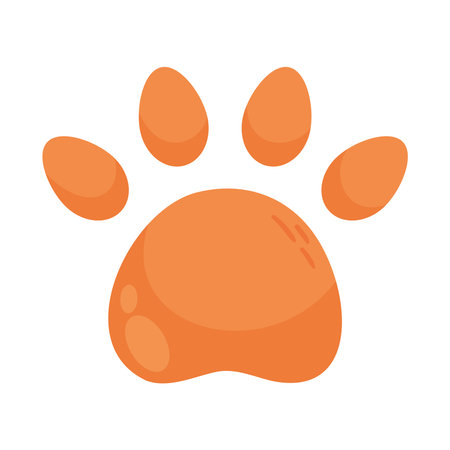 dog footprint iconのイラスト素材