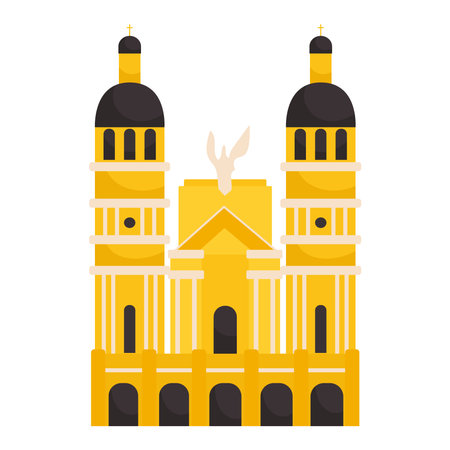 church building iconのイラスト素材