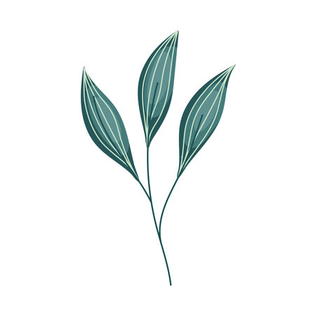 branch with leafsのイラスト素材