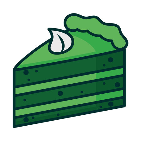 sweet cake tea portionのイラスト素材