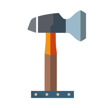colored hammer designのイラスト素材