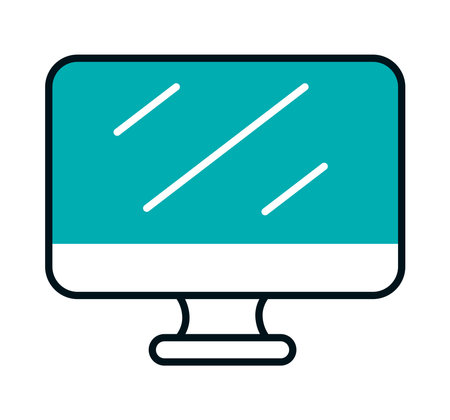 Modern computer technologyのイラスト素材