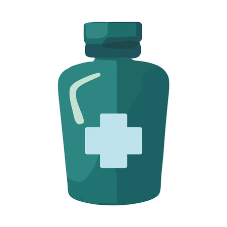 medicine bottle for pain recoveryのイラスト素材
