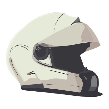 Winter sports helmet icon for extreme adventureのイラスト素材