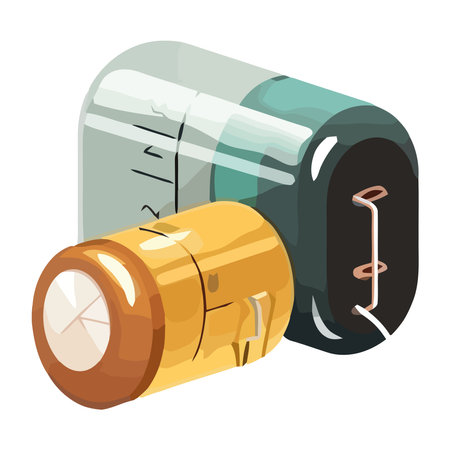 battery power supply tool iconのイラスト素材