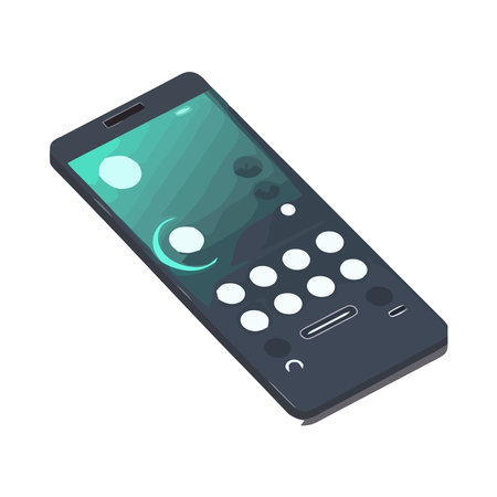 Modern technology symbolizes wireless communicationのイラスト素材