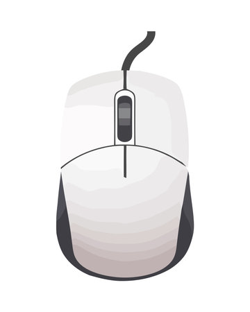Modern computer mouse symbolizes technologyのイラスト素材