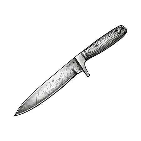 knife kitchen cutleryのイラスト素材