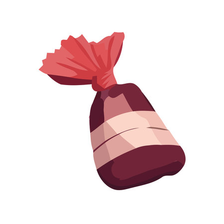 candy in a paper icon designのイラスト素材