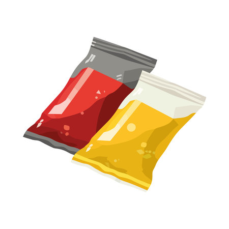Gourmet dessert packaging, icon designのイラスト素材