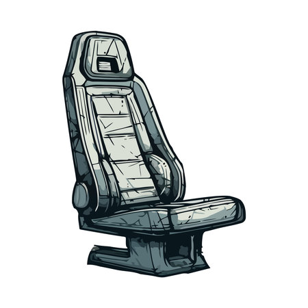 Modern car icon, isolated vector illustration designのイラスト素材