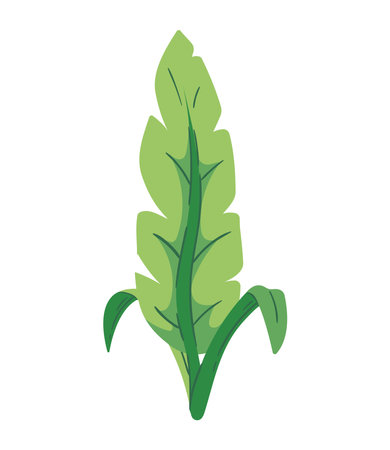 green leaf designのイラスト素材