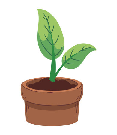 green plant designのイラスト素材
