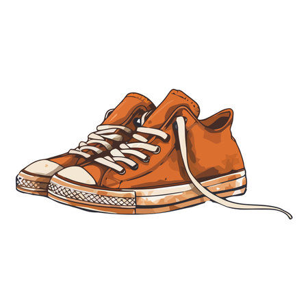 Sports shoe design symbolizes modern active lifestylesのイラスト素材