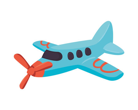 transportation airplane cartoonのイラスト素材