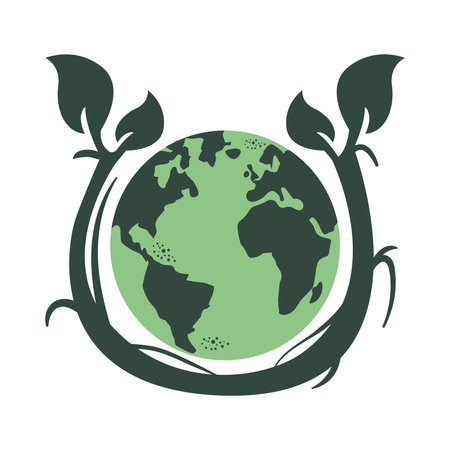 eco planet renewable energyのイラスト素材