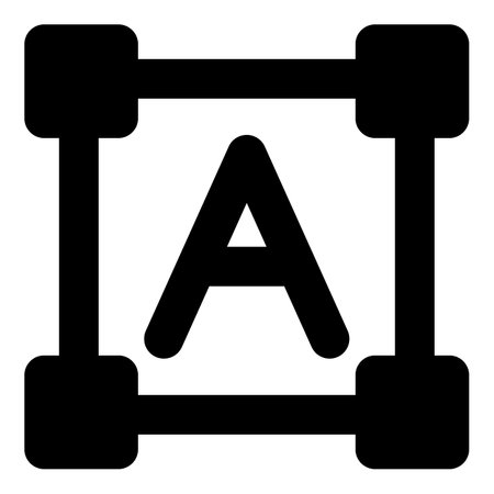 text tool iconのイラスト素材