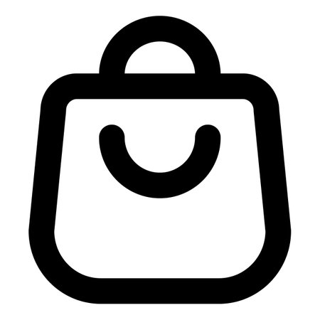 shopping bag iconのイラスト素材