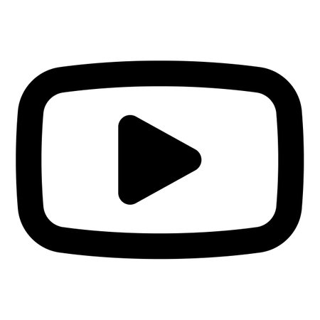 play button iconのイラスト素材