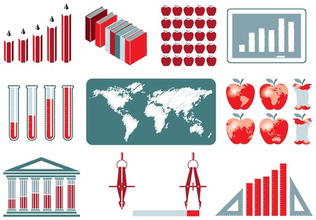 Education Infographics Collectionのイラスト素材