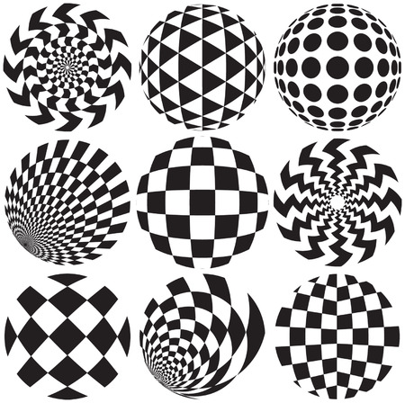 Optical Artのイラスト素材