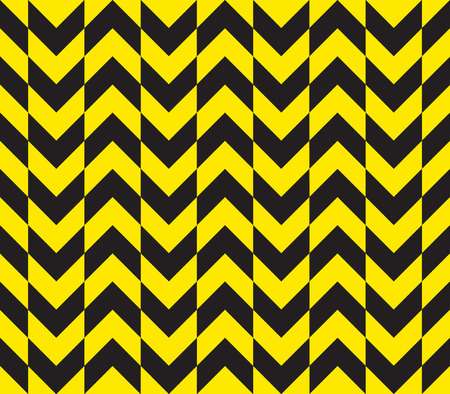 Seamless vertical warning chevron stripes textureのイラスト素材