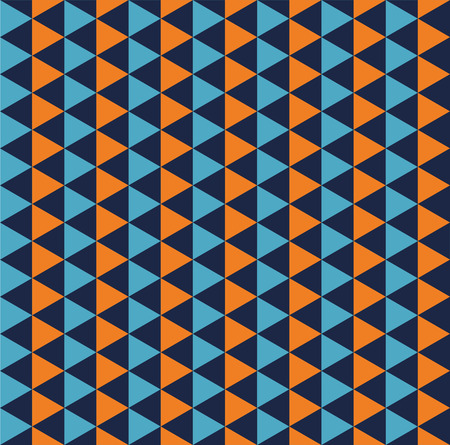 Seamless colourful triangle pattern backgroundのイラスト素材