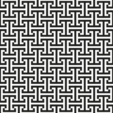 Seamless intersecting geometric pattern texture backgroundのイラスト素材