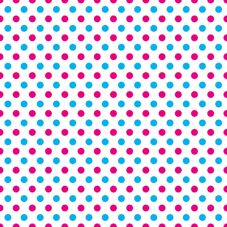 Seamless polka dot pattern backgroundのイラスト素材