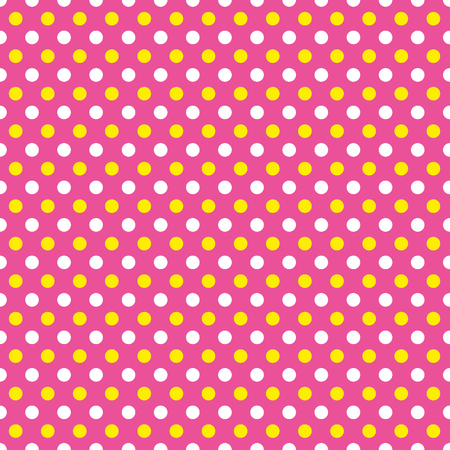 Seamless polka dot pattern backgroundのイラスト素材