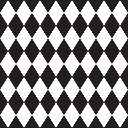 Seamless Harlequin Argyle Check patternのイラスト素材