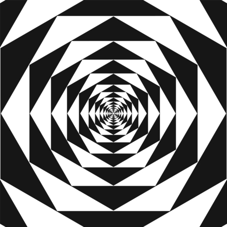 Vector Hexagonal Infinity Pattern.のイラスト素材