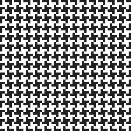 Seamless abstract geometric weave pattern background.