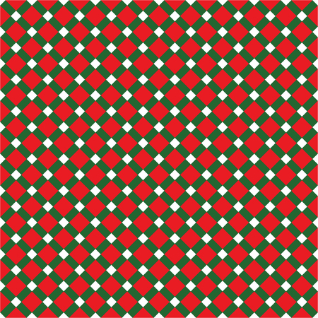 Seamless Christmas Wrapping Paper patternのイラスト素材