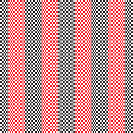 Seamless wave motion distortion pattern background. Vector Illustration.