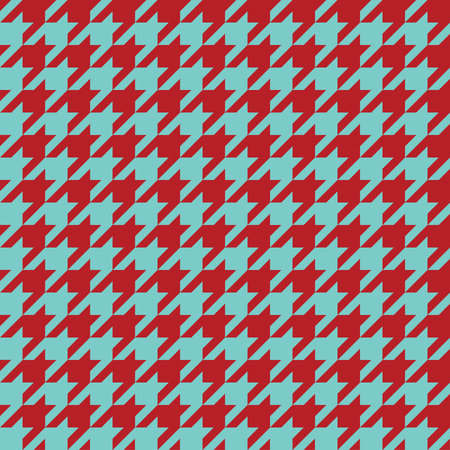 Seamless houndstooth pattern. Vector image.