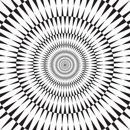 Vector geometric infinity effect backgroundのイラスト素材