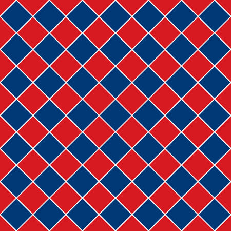 Seamless geometric square diagonal pattern