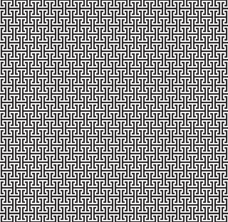 Seamless Greek Key Geometric Pattern Backgroundのイラスト素材