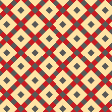 Seamless vintage tile patternのイラスト素材