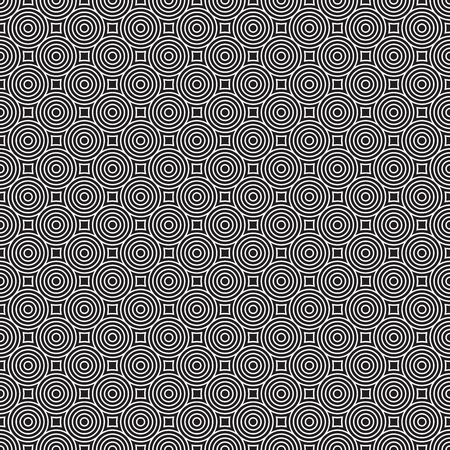 Seamless concentric circle pattern backgroundのイラスト素材