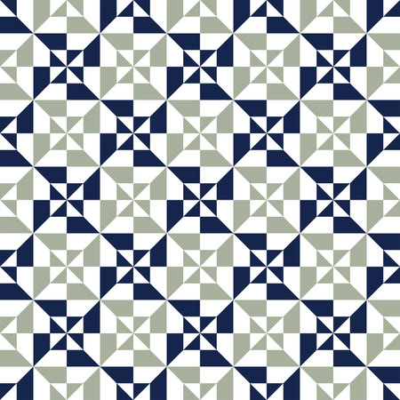Seamless abstract geometric pattern background