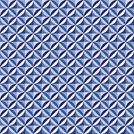 Seamless abstract geometric vintage tile pattern backgroundのイラスト素材