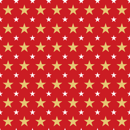 Seamless Christmas star wrapping paper pattern. Christmas star pattern background.のイラスト素材