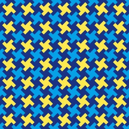 Seamless Basket Weave Abstract Background Patternのイラスト素材