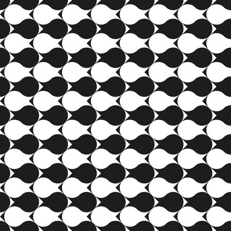 Seamless circle intersect pattern abstract geometric background