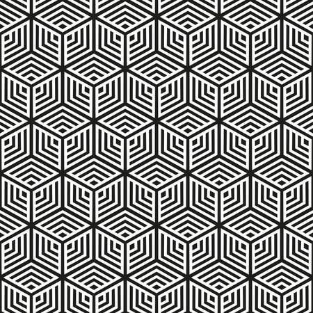 Seamless vector Art Deco pattern geometric backgroundのイラスト素材