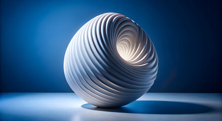 3d render, abstract background, geometric shape, light and shadowの素材