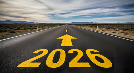 Street Sign the Direction Way to 2020 versus 20s - 3d Renderingの素材