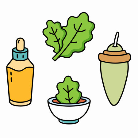 Lettuce leaf in flat style. Vector illustration isolated on white background.のイラスト素材